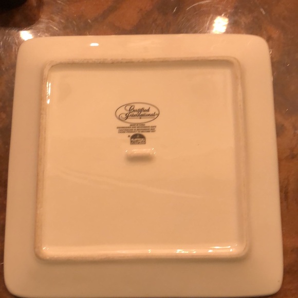 Susan Winget Rooster Avignon Morning 8.5" Salad Plates Certified International - Picture 3 of 5